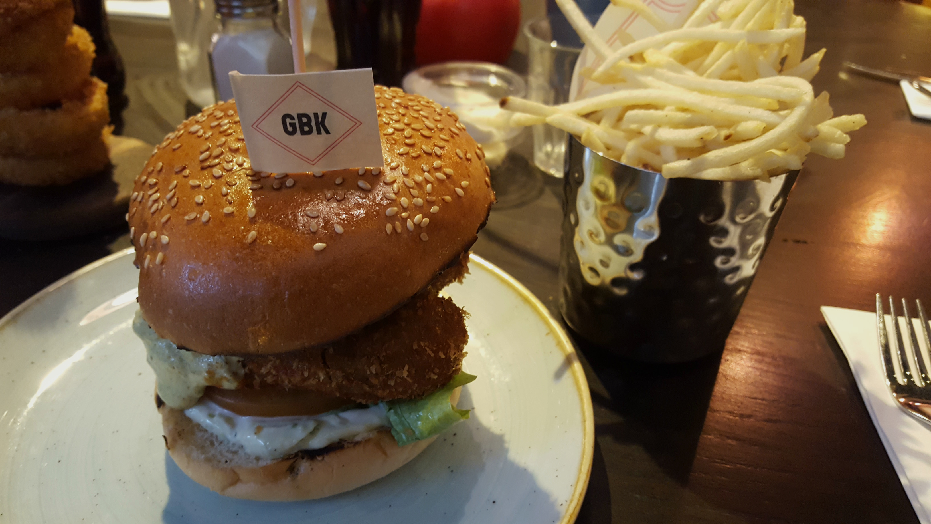 Review: GBK Veg-Out Burger – Stylish London Living