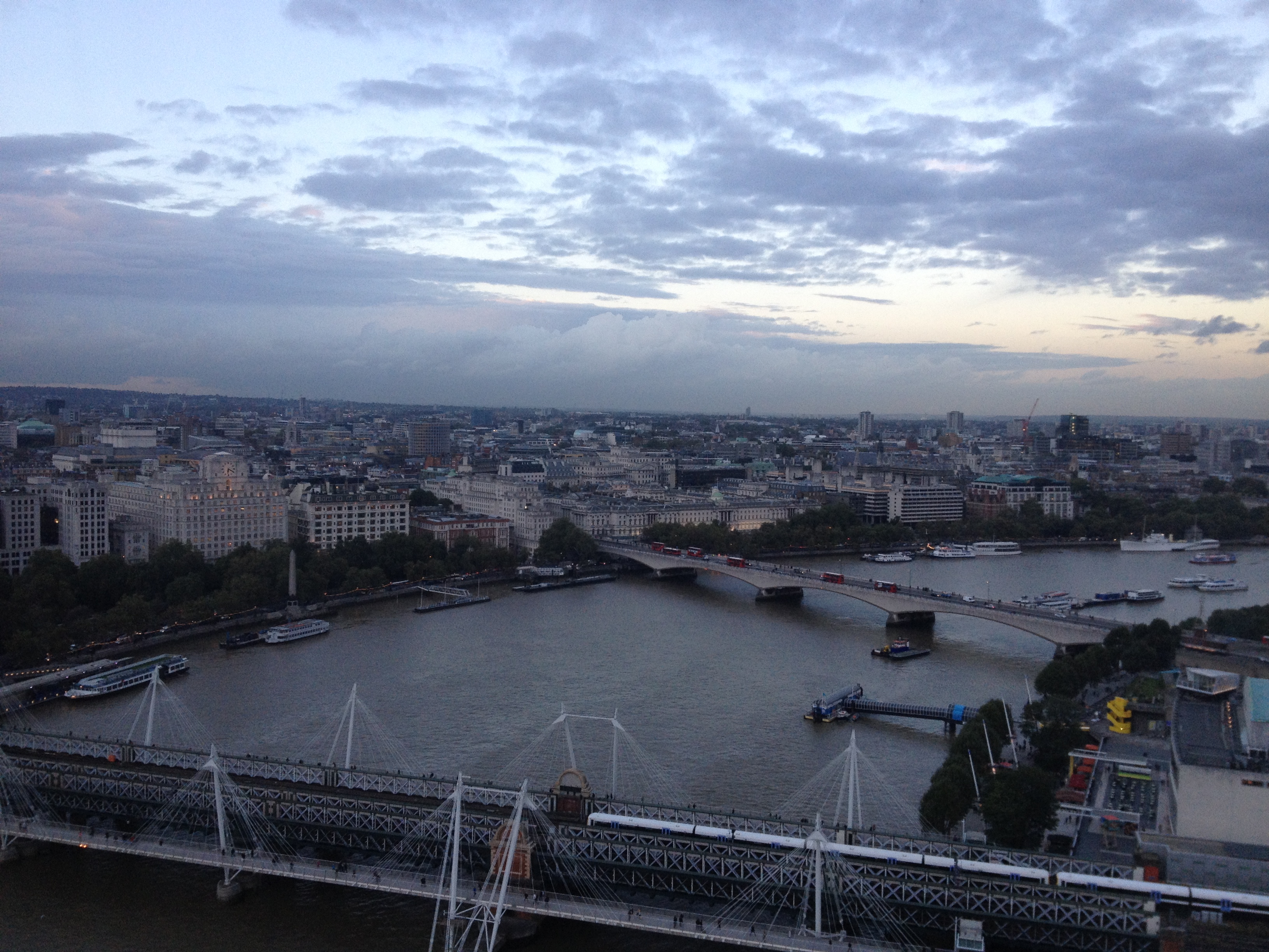 Incredible view across London