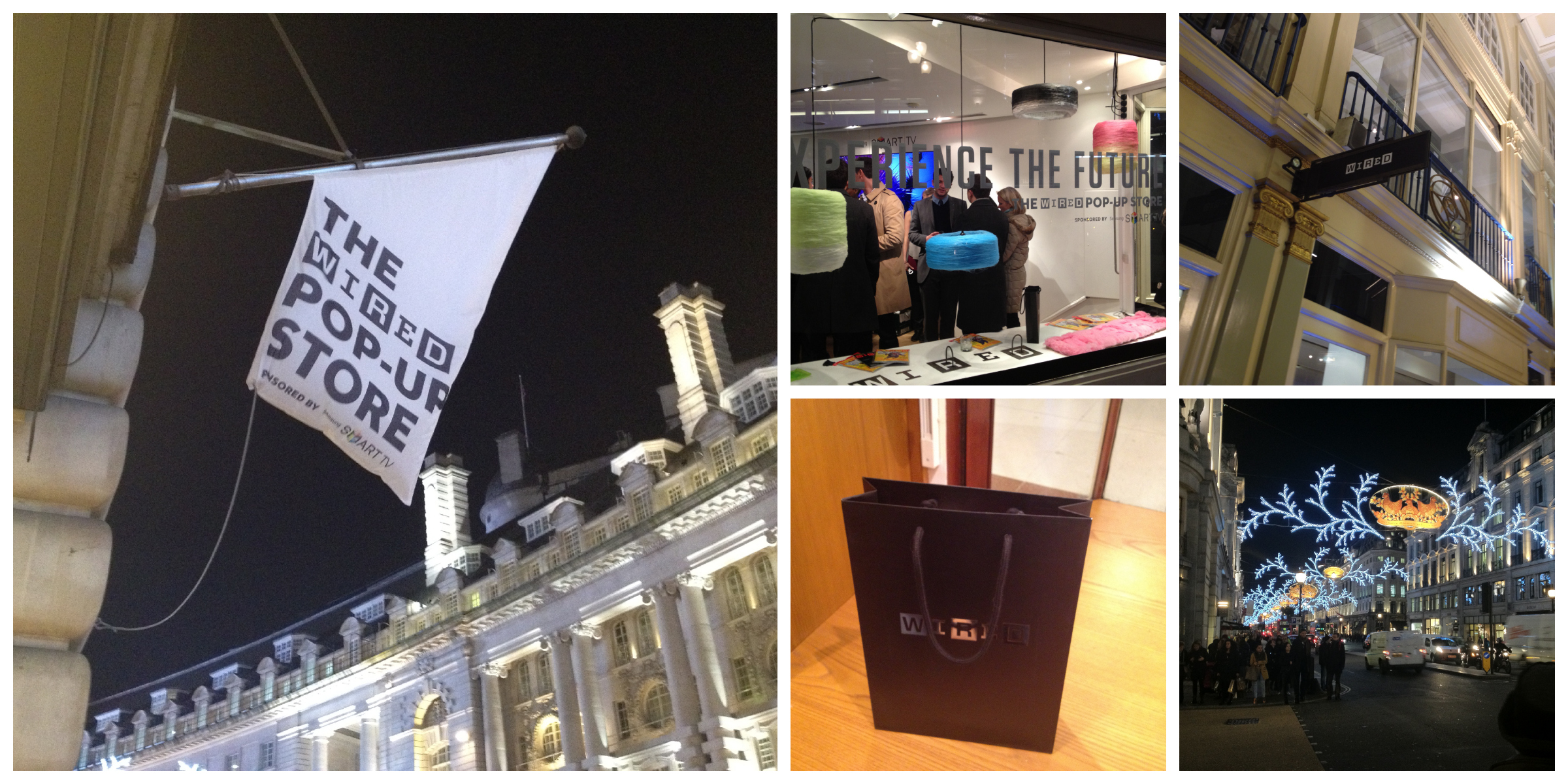 Wired pop-up store