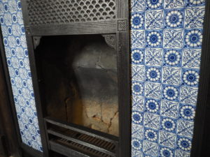 Ightham Mote Fireplace Tiles