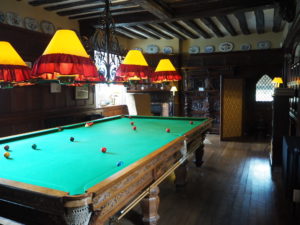 Ightham Mote pool table