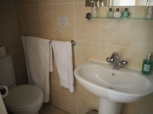 the New Steine Hotel Brighton bathroom