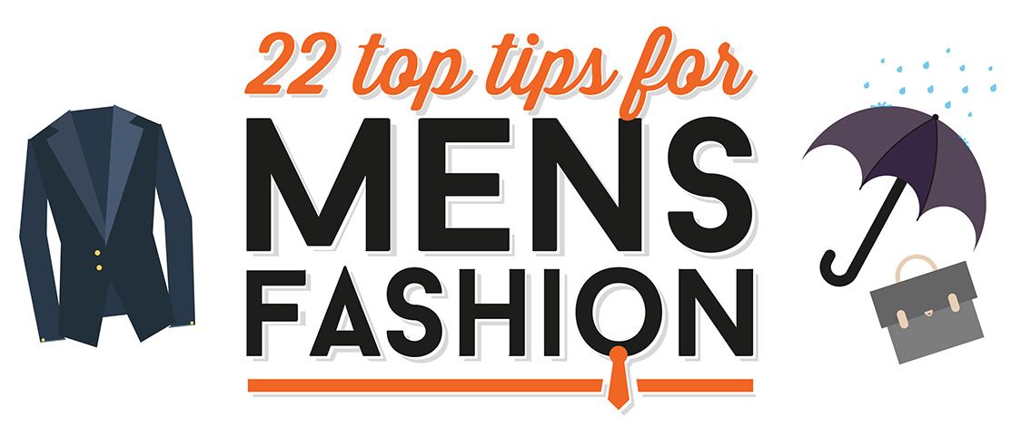 top tips for men's fashion