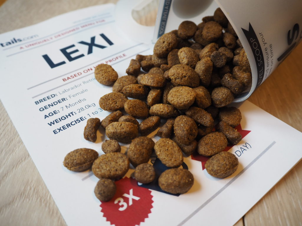 personalised dog food