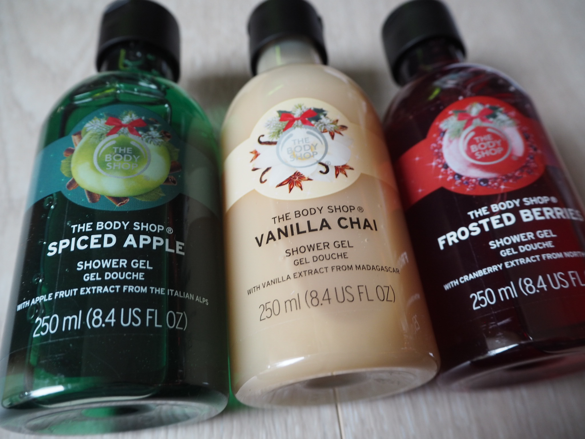 Review: The Body Shop Festive Shower Gels | Stylish London Living