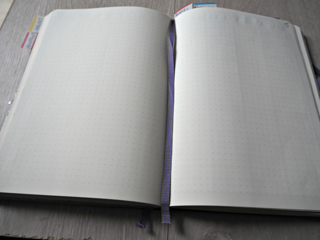 LEUCHTTURM1917 purple dotted a5 notebook