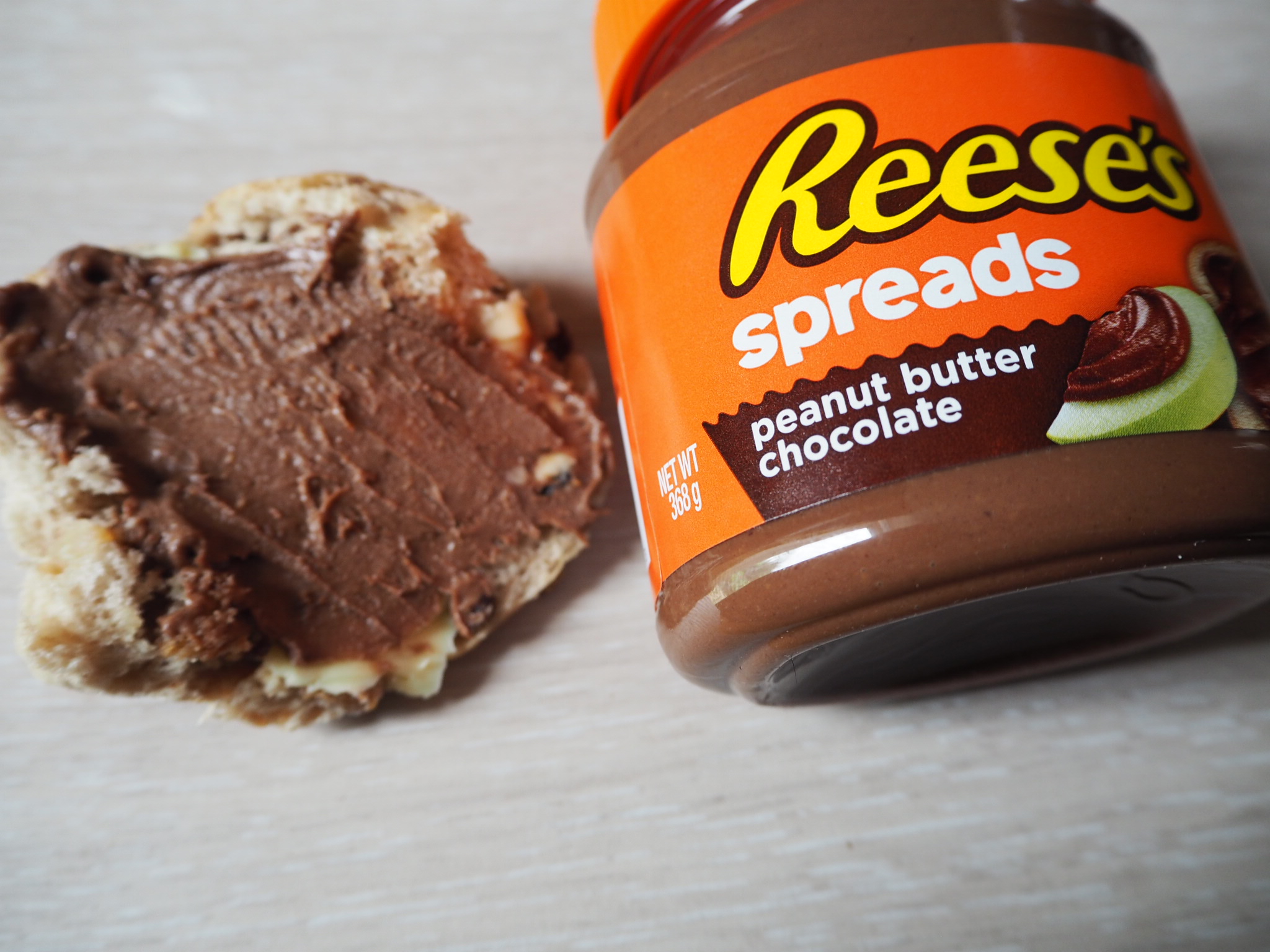 Reese's Peanut Butter Chocolate Spread. 