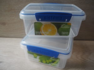 sistema food storage boxes