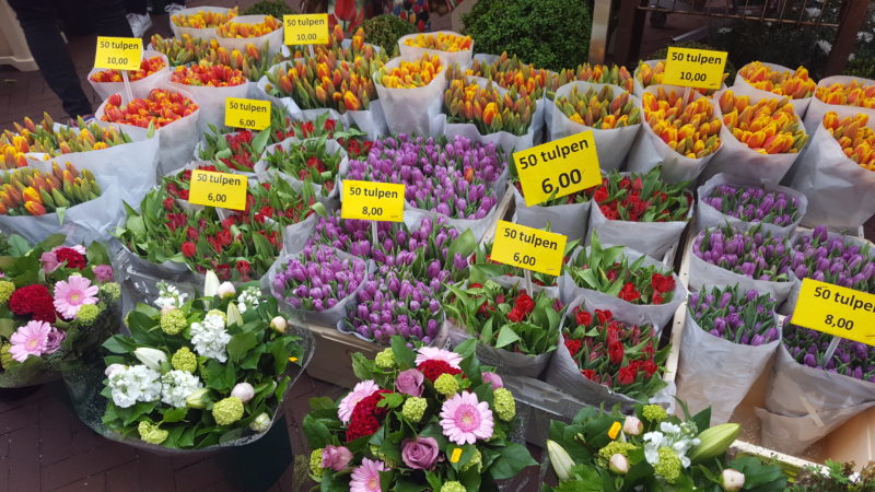 Amsterdam flower market