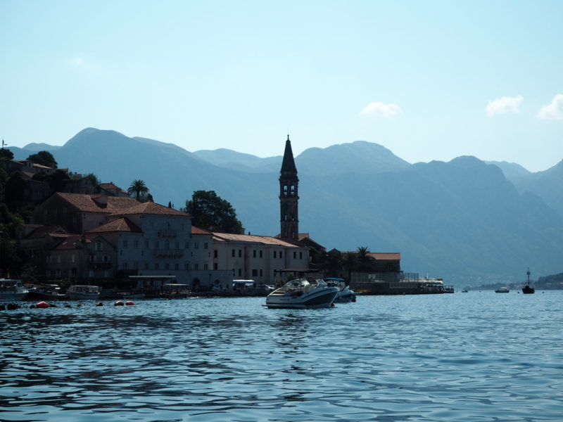 Perast from the Bay