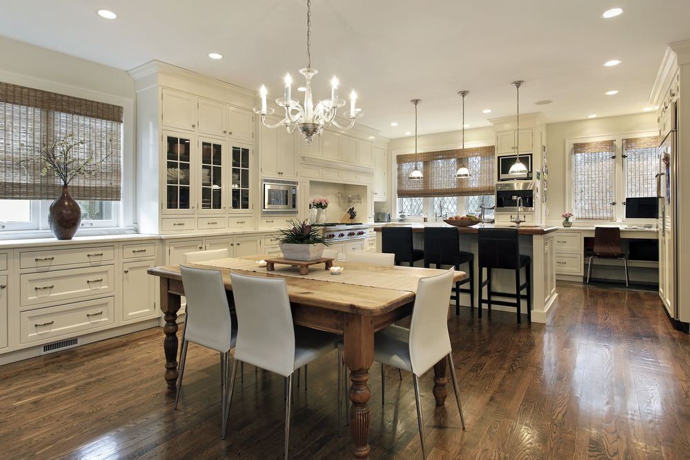 kitchen lighting with different zones