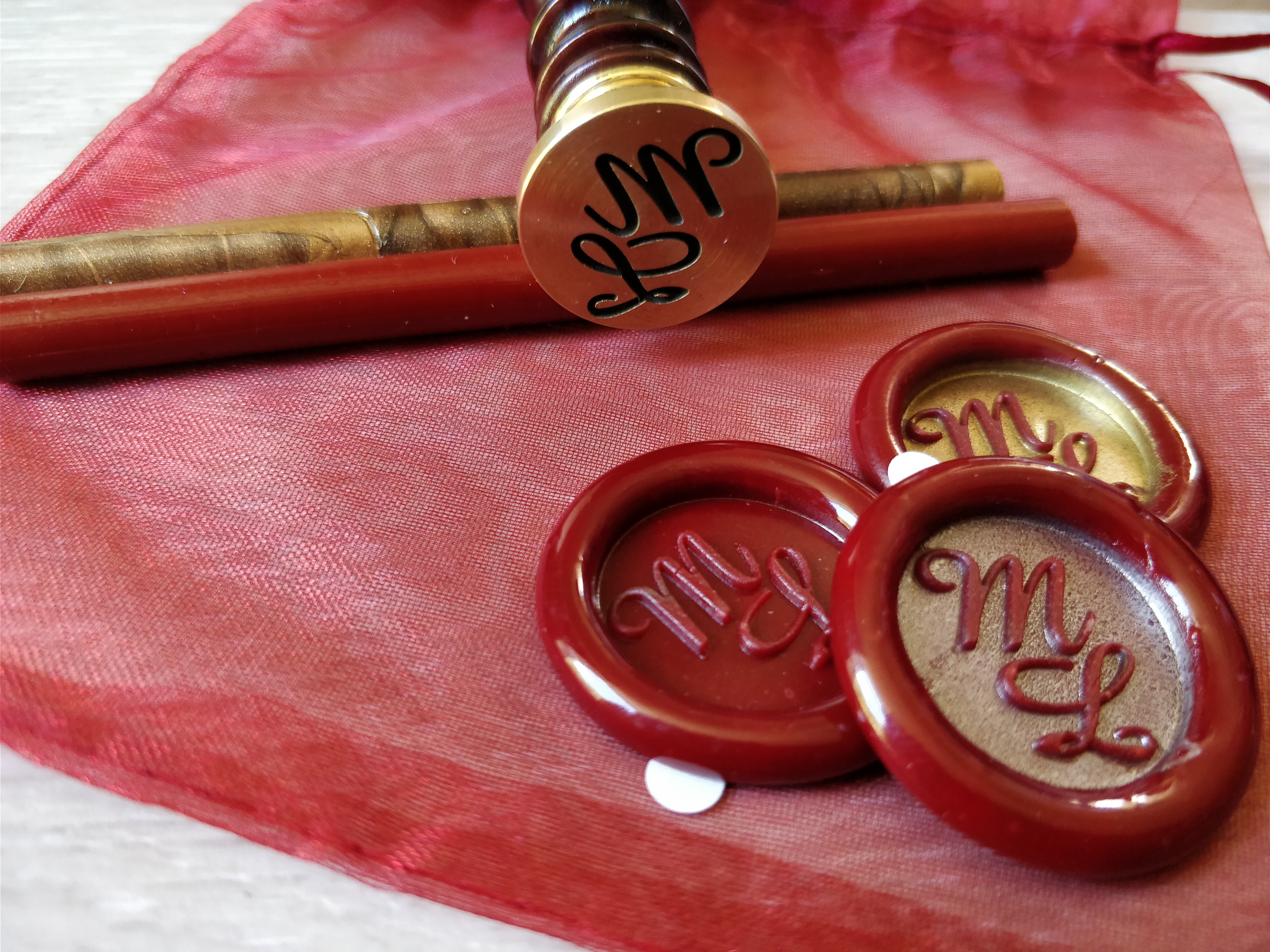 Personalised Wax Seal from The Design Station