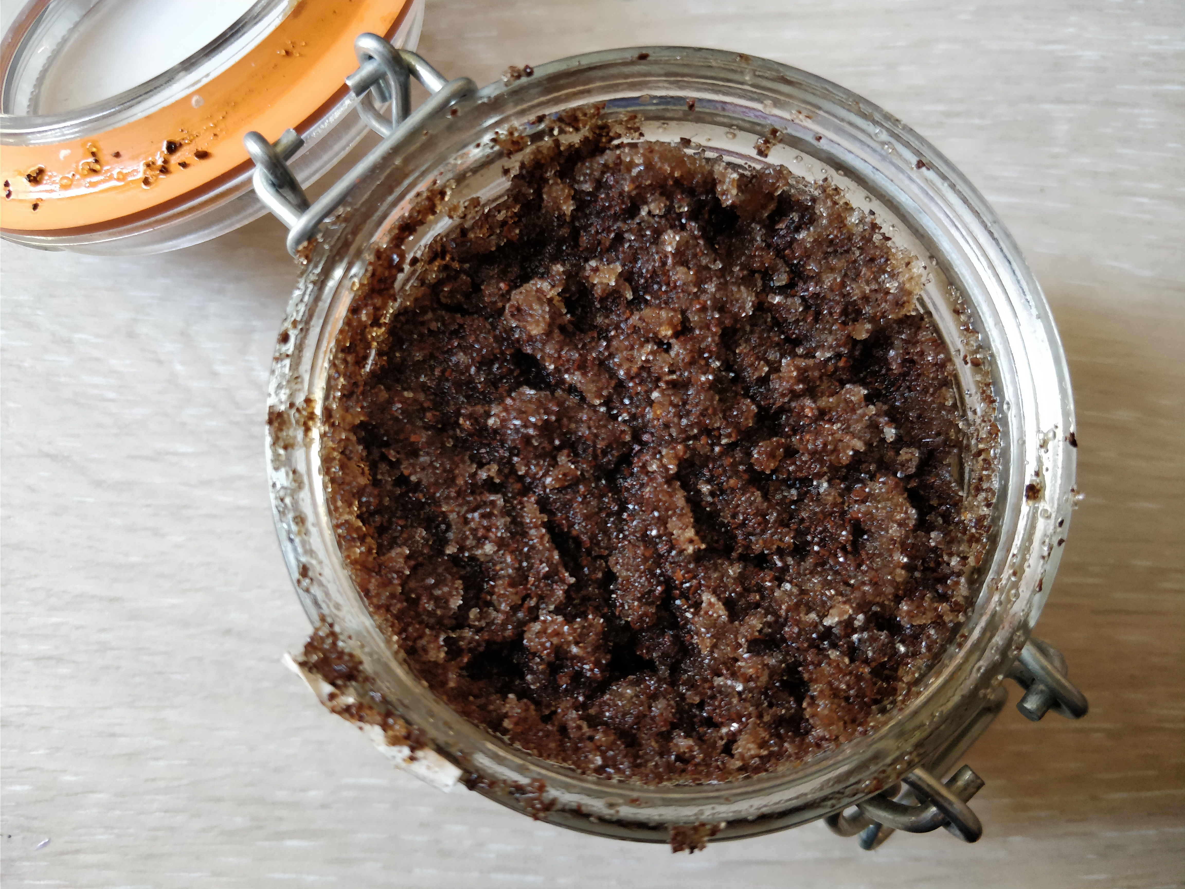 DIY Coffee Sugar Scrub