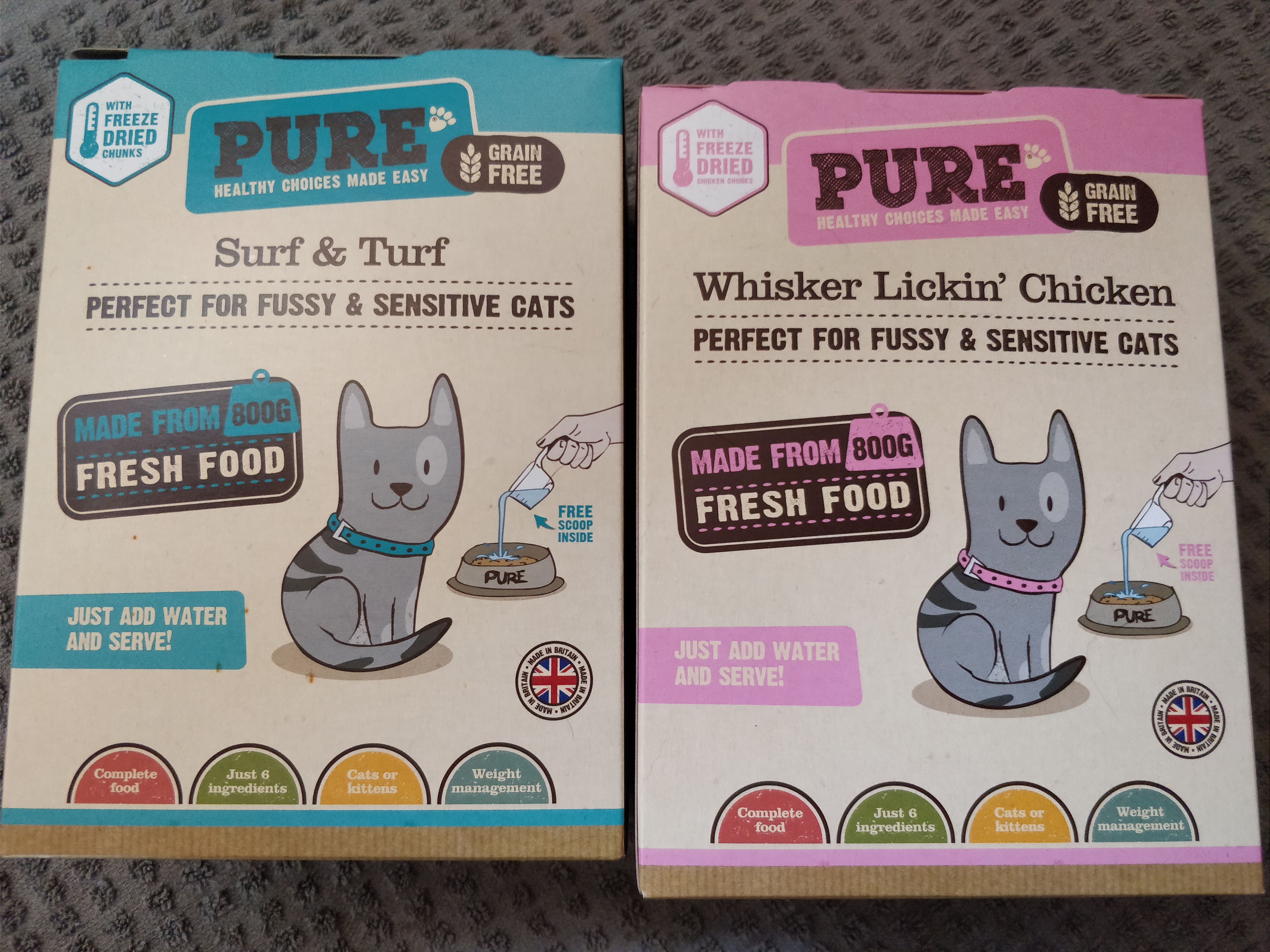 Pure Food Freeze Dried Cat Food